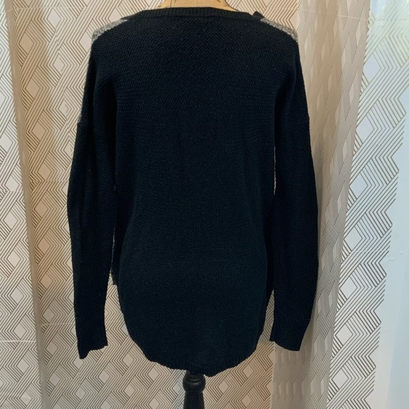 Madewell Chronicle Texture Colorblock Sweater Size Medium - Picture 6 of 9